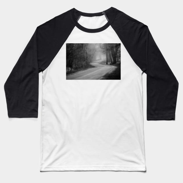 Country Road Baseball T-Shirt by photoclique